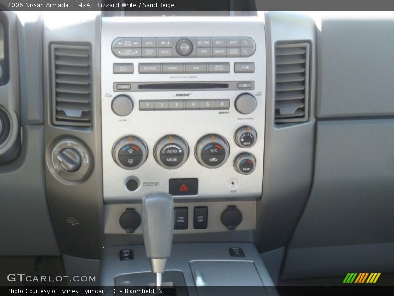 Blizzard White / Sand Beige 2006 Nissan Armada LE 4x4