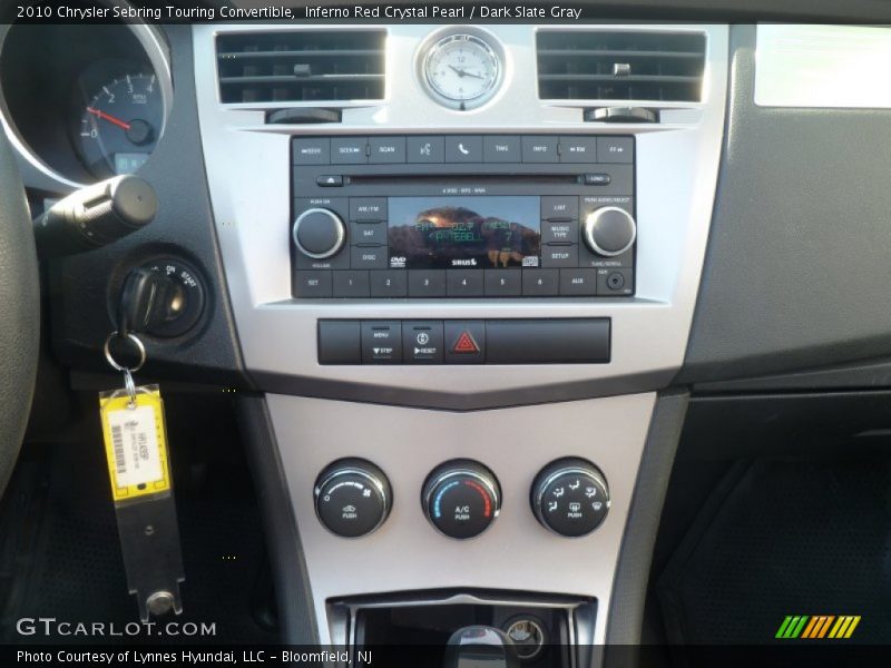 Inferno Red Crystal Pearl / Dark Slate Gray 2010 Chrysler Sebring Touring Convertible