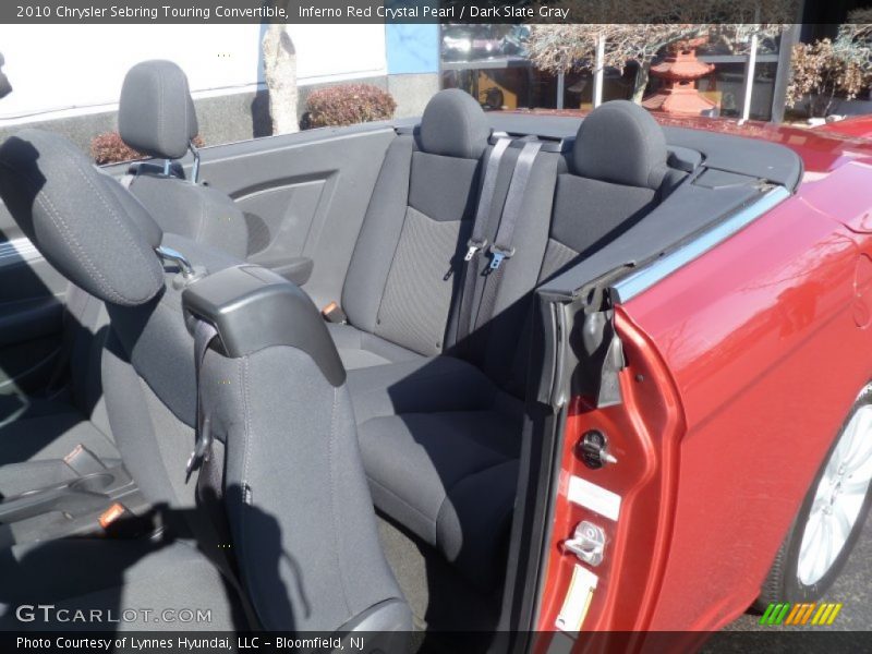 Inferno Red Crystal Pearl / Dark Slate Gray 2010 Chrysler Sebring Touring Convertible