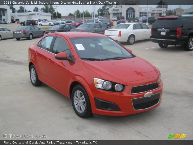 Front 3/4 View of 2012 Sonic LT Sedan