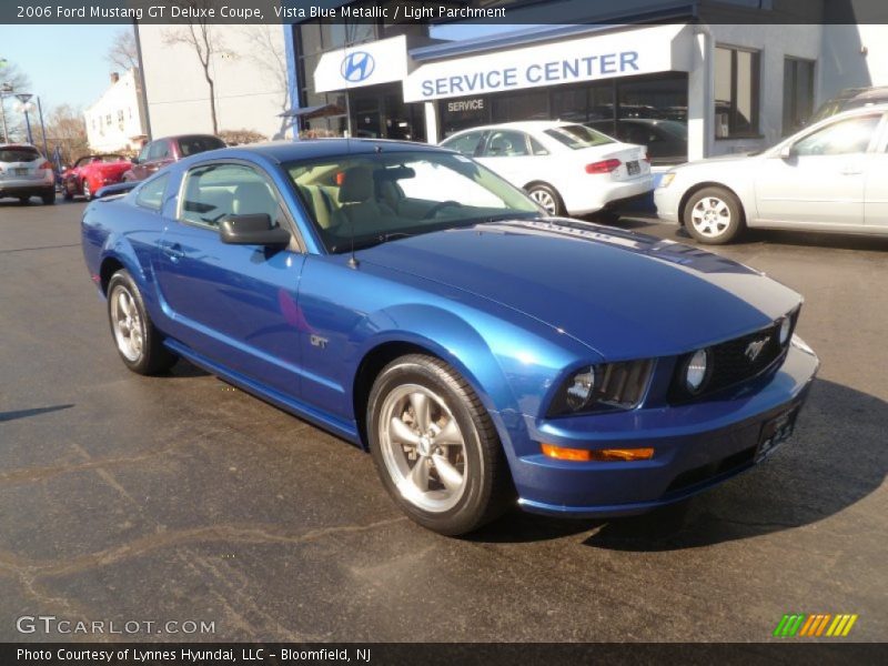 Vista Blue Metallic / Light Parchment 2006 Ford Mustang GT Deluxe Coupe