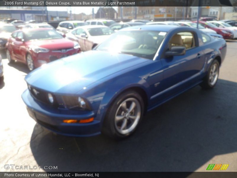 Vista Blue Metallic / Light Parchment 2006 Ford Mustang GT Deluxe Coupe