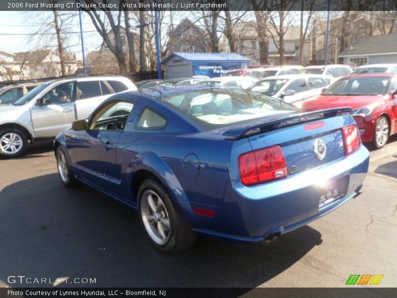 Vista Blue Metallic / Light Parchment 2006 Ford Mustang GT Deluxe Coupe