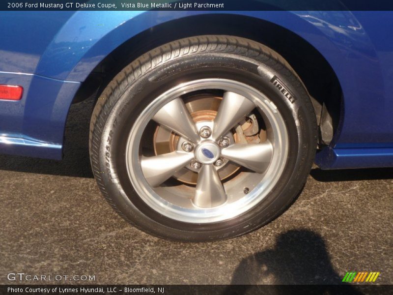 Vista Blue Metallic / Light Parchment 2006 Ford Mustang GT Deluxe Coupe