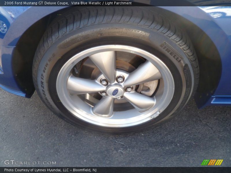 Vista Blue Metallic / Light Parchment 2006 Ford Mustang GT Deluxe Coupe