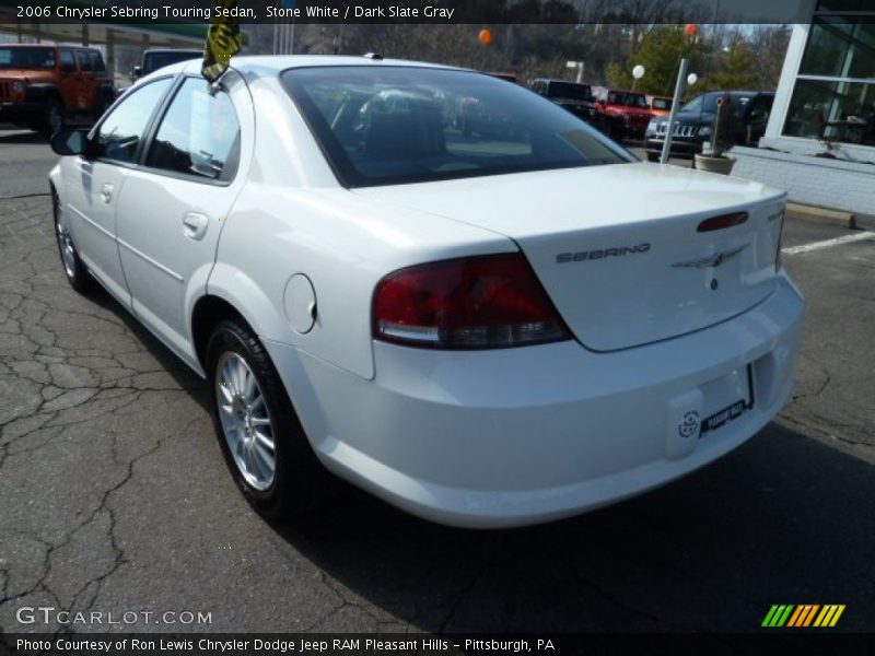 Stone White / Dark Slate Gray 2006 Chrysler Sebring Touring Sedan