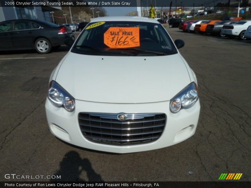 Stone White / Dark Slate Gray 2006 Chrysler Sebring Touring Sedan