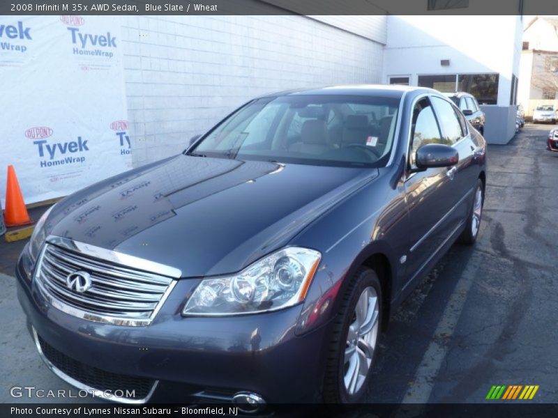 Blue Slate / Wheat 2008 Infiniti M 35x AWD Sedan
