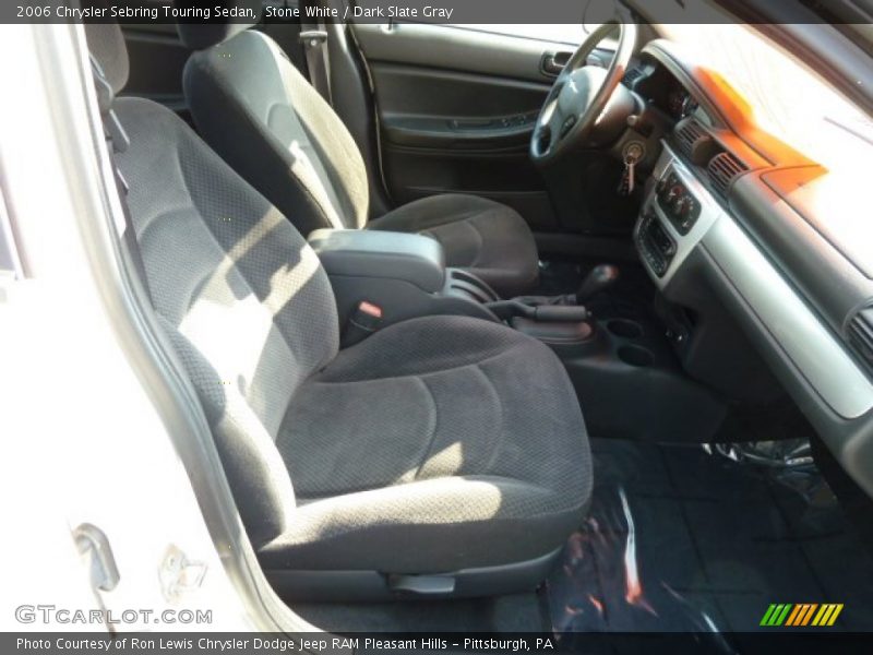 Stone White / Dark Slate Gray 2006 Chrysler Sebring Touring Sedan