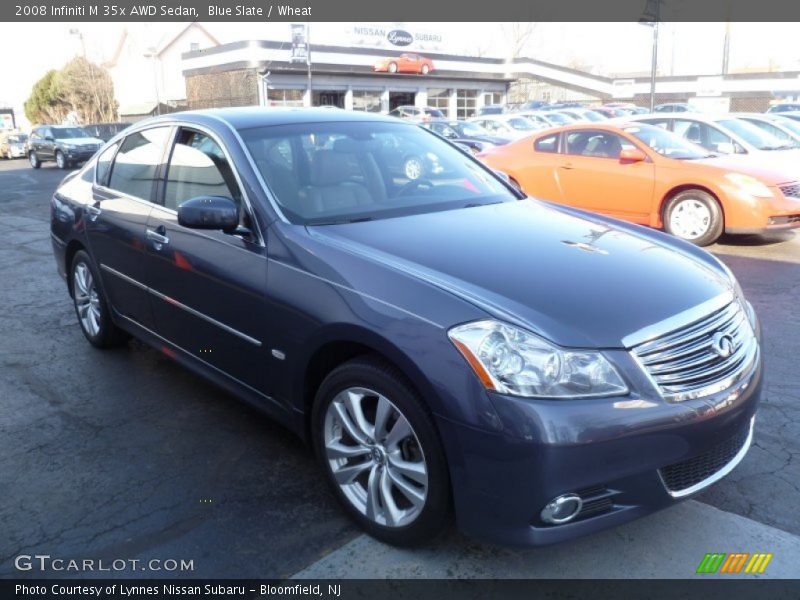 Blue Slate / Wheat 2008 Infiniti M 35x AWD Sedan