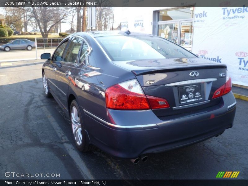 Blue Slate / Wheat 2008 Infiniti M 35x AWD Sedan