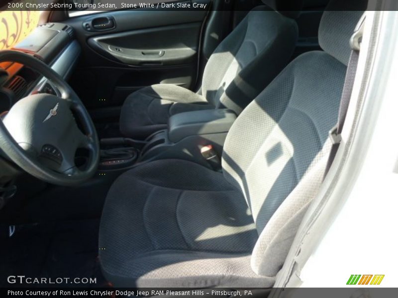 Stone White / Dark Slate Gray 2006 Chrysler Sebring Touring Sedan