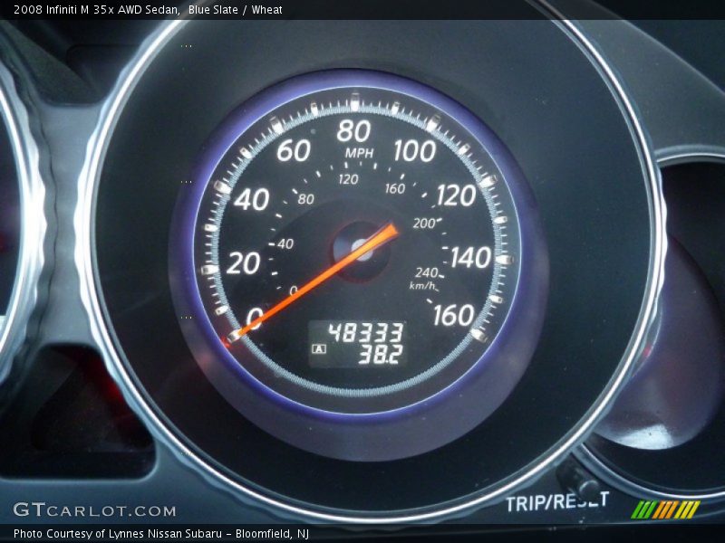 Blue Slate / Wheat 2008 Infiniti M 35x AWD Sedan
