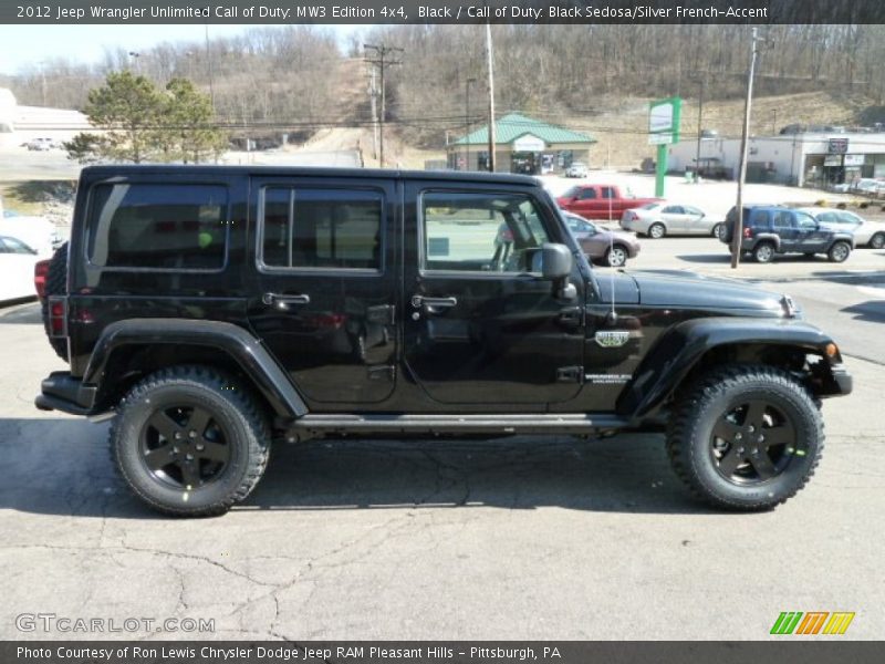  2012 Wrangler Unlimited Call of Duty: MW3 Edition 4x4 Black