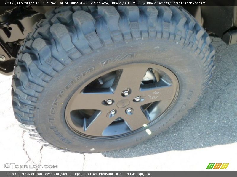  2012 Wrangler Unlimited Call of Duty: MW3 Edition 4x4 Wheel
