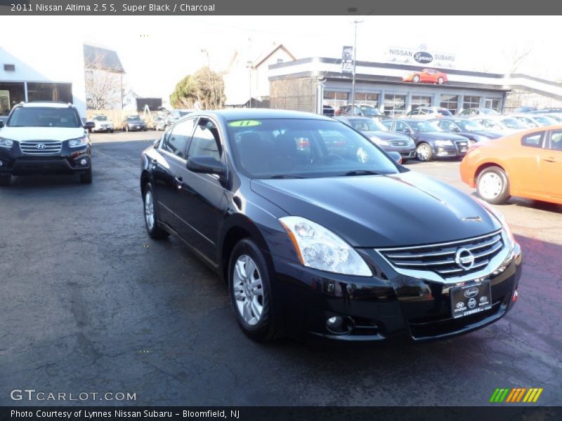 Super Black / Charcoal 2011 Nissan Altima 2.5 S