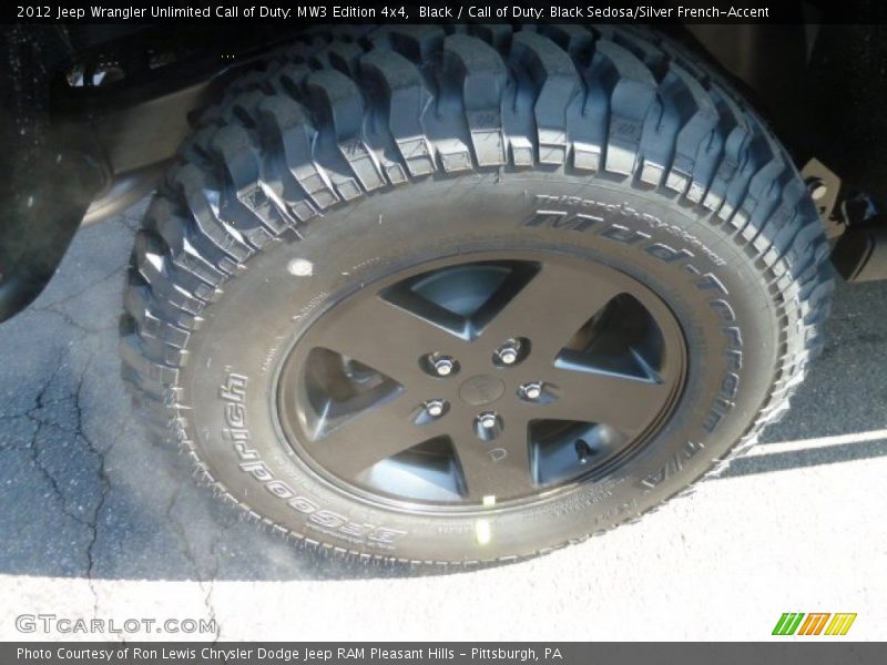  2012 Wrangler Unlimited Call of Duty: MW3 Edition 4x4 Wheel