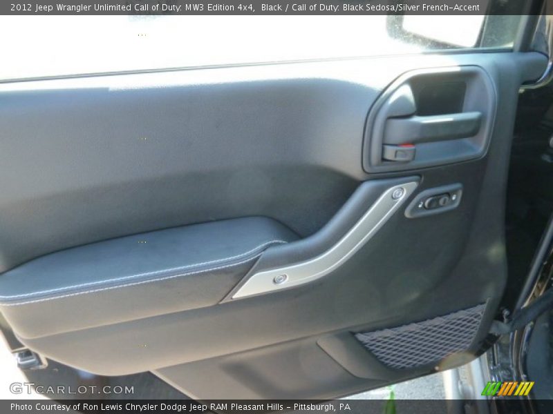 Door Panel of 2012 Wrangler Unlimited Call of Duty: MW3 Edition 4x4