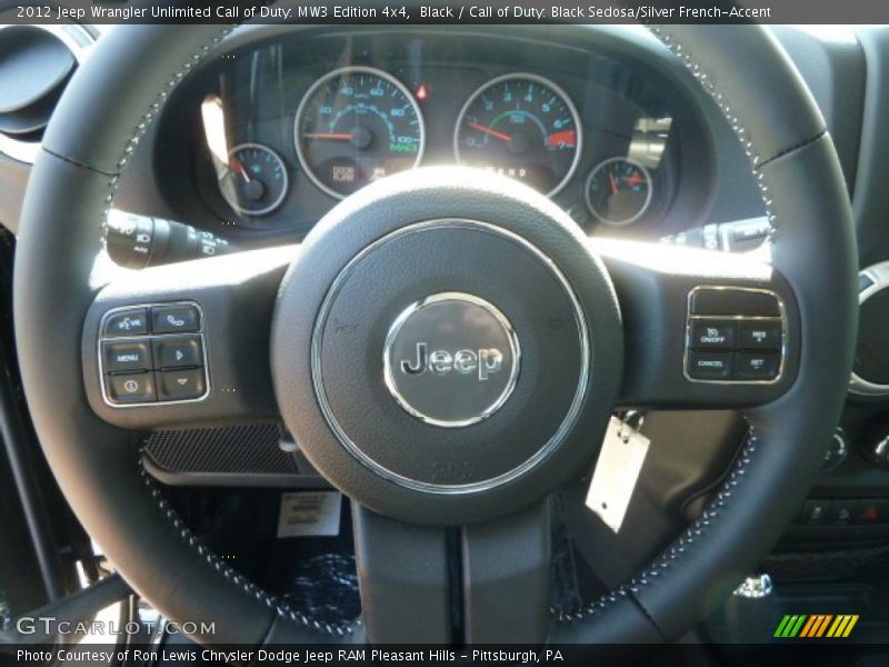  2012 Wrangler Unlimited Call of Duty: MW3 Edition 4x4 Steering Wheel