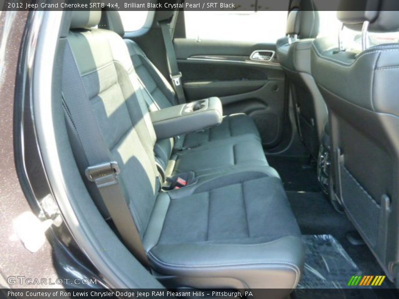 Rear Seat of 2012 Grand Cherokee SRT8 4x4