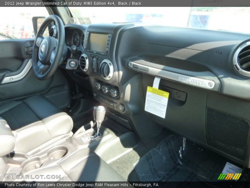 Black / Black 2012 Jeep Wrangler Unlimited Call of Duty: MW3 Edition 4x4