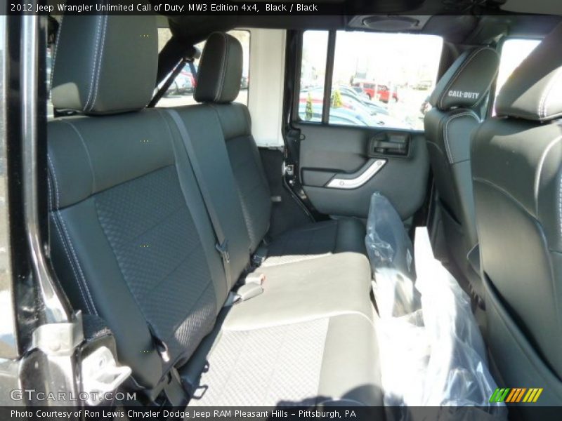 Black / Black 2012 Jeep Wrangler Unlimited Call of Duty: MW3 Edition 4x4