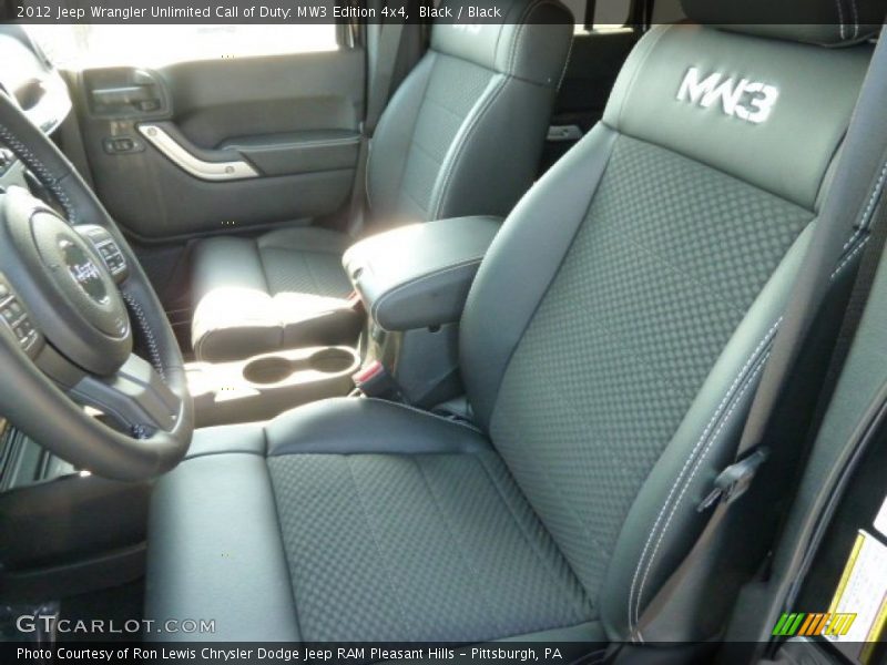  2012 Wrangler Unlimited Call of Duty: MW3 Edition 4x4 Black Interior
