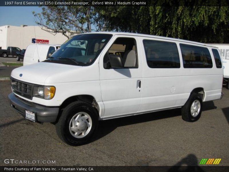  1997 E Series Van E350 Extended Passenger Oxford White