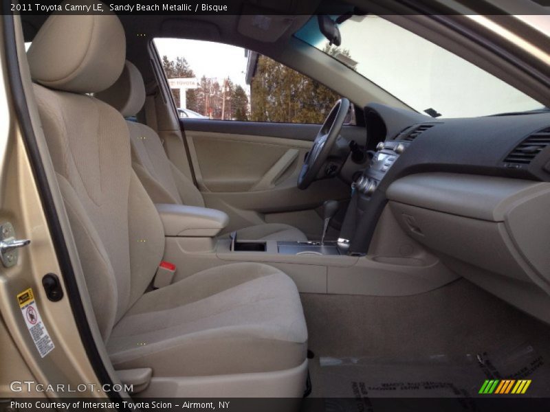 Sandy Beach Metallic / Bisque 2011 Toyota Camry LE