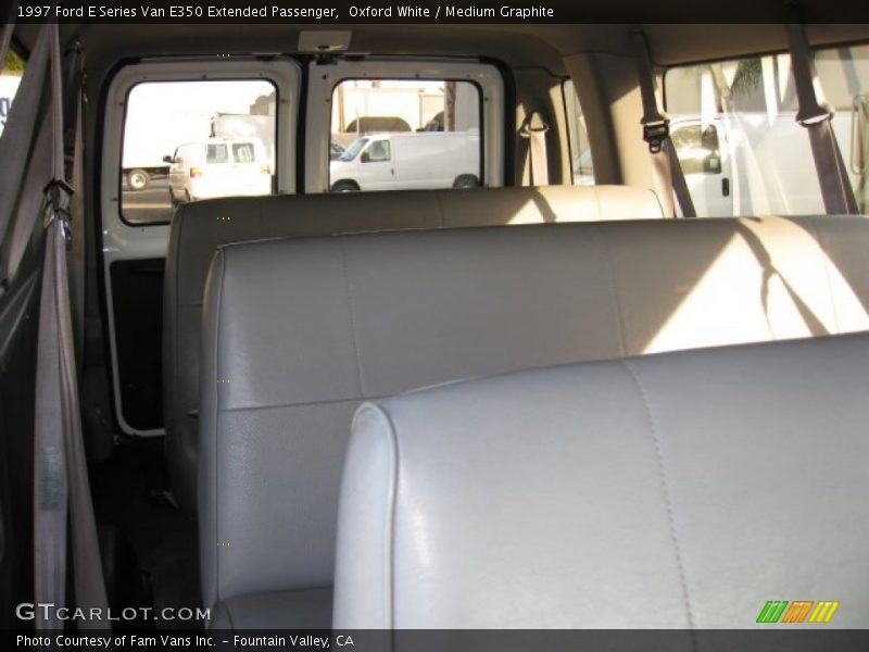 Rear Seat of 1997 E Series Van E350 Extended Passenger