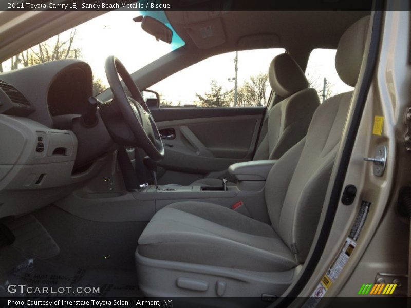 Sandy Beach Metallic / Bisque 2011 Toyota Camry LE