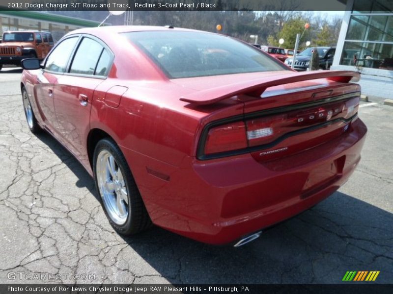Redline 3-Coat Pearl / Black 2012 Dodge Charger R/T Road and Track