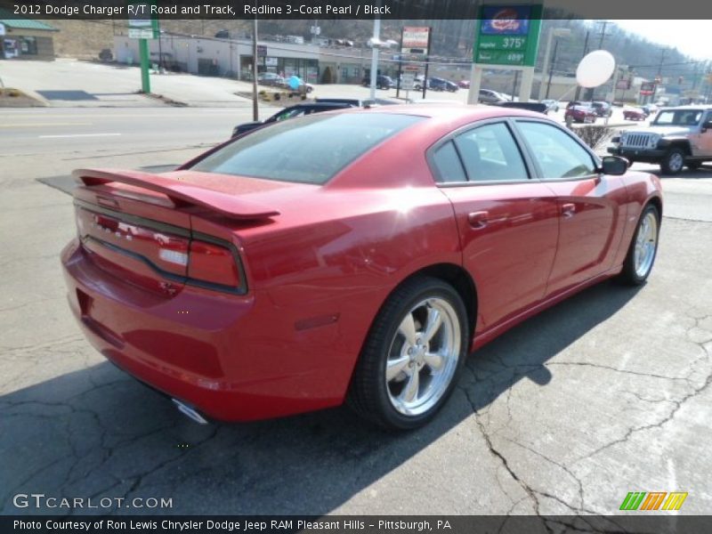 Redline 3-Coat Pearl / Black 2012 Dodge Charger R/T Road and Track