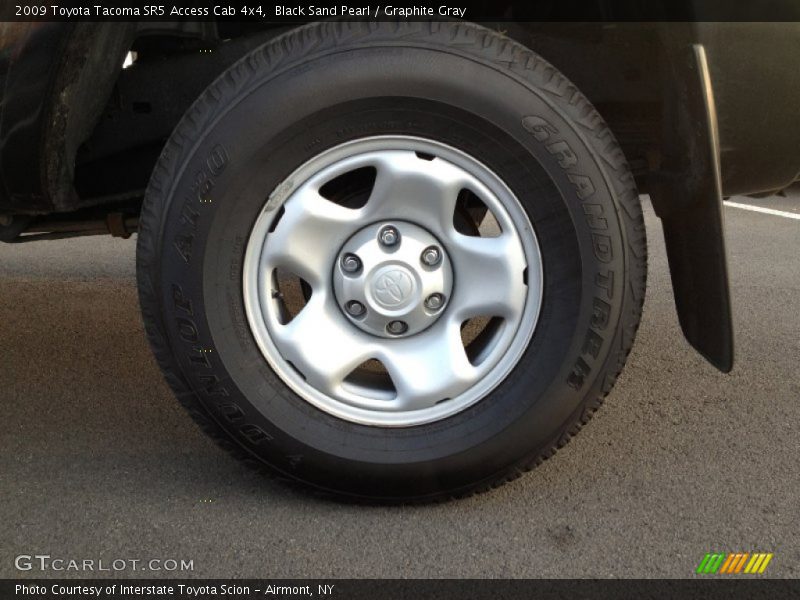 Black Sand Pearl / Graphite Gray 2009 Toyota Tacoma SR5 Access Cab 4x4