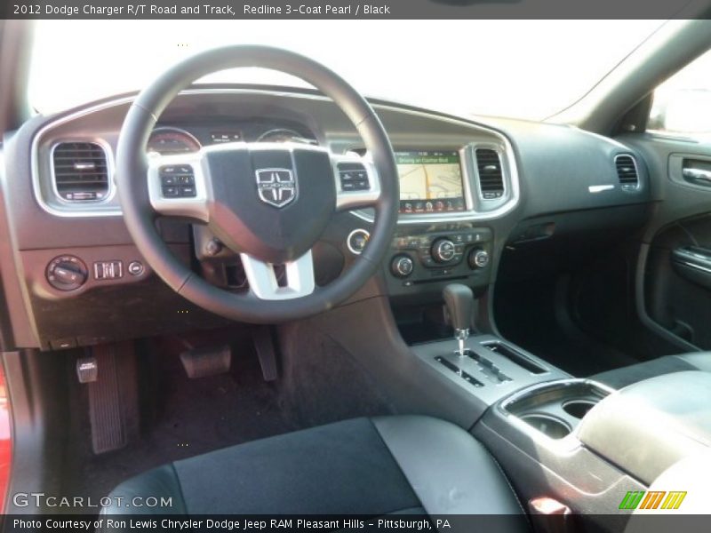 Redline 3-Coat Pearl / Black 2012 Dodge Charger R/T Road and Track