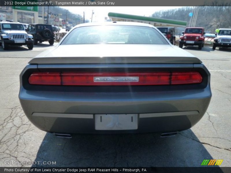 Tungsten Metallic / Dark Slate Gray 2012 Dodge Challenger R/T