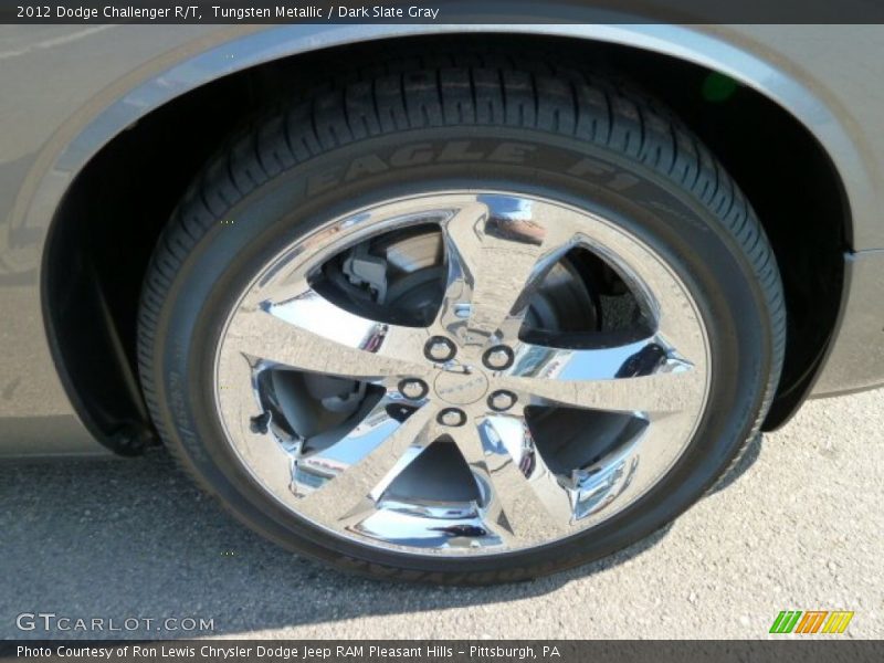 Tungsten Metallic / Dark Slate Gray 2012 Dodge Challenger R/T