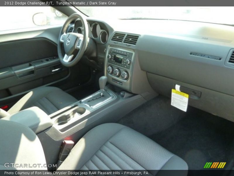 Tungsten Metallic / Dark Slate Gray 2012 Dodge Challenger R/T