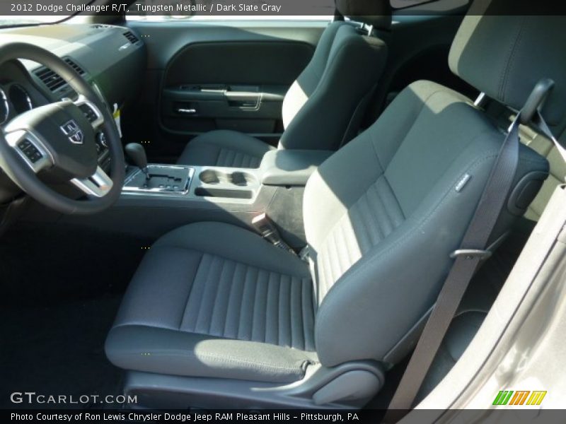 Tungsten Metallic / Dark Slate Gray 2012 Dodge Challenger R/T