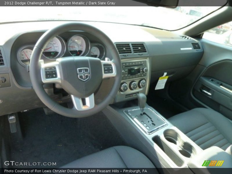 Tungsten Metallic / Dark Slate Gray 2012 Dodge Challenger R/T