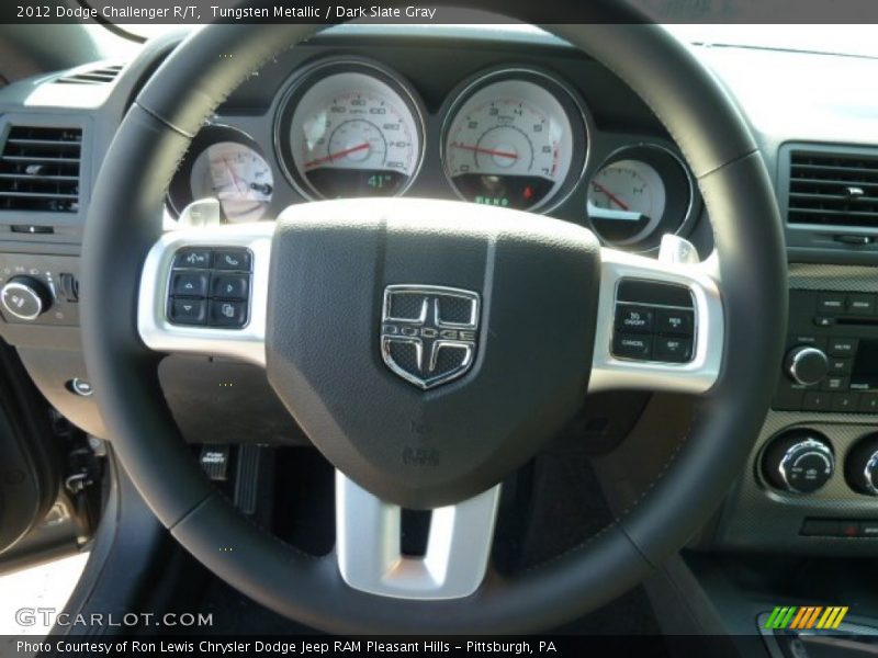 Tungsten Metallic / Dark Slate Gray 2012 Dodge Challenger R/T