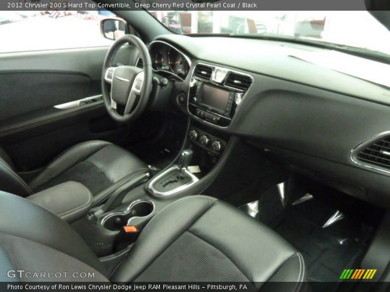 Dashboard of 2012 200 S Hard Top Convertible