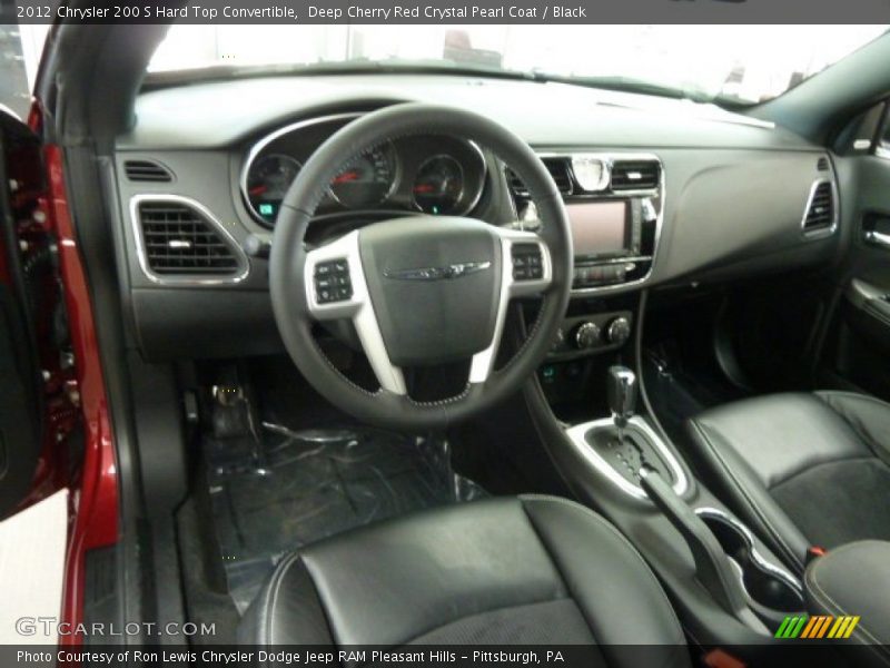 Dashboard of 2012 200 S Hard Top Convertible