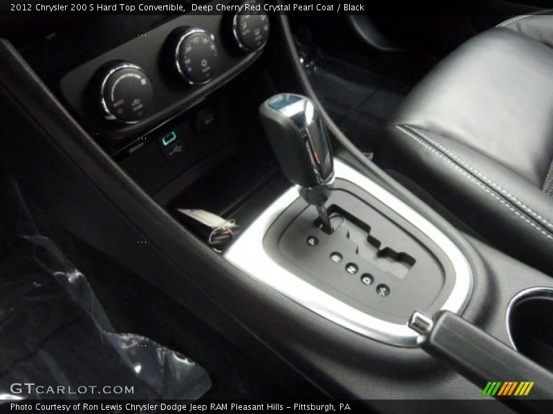  2012 200 S Hard Top Convertible 6 Speed AutoStick Automatic Shifter