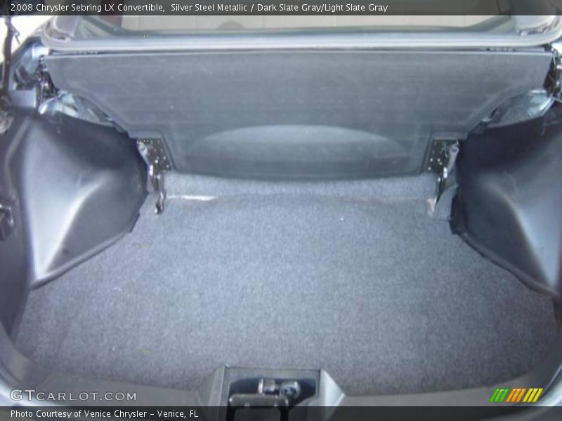 Silver Steel Metallic / Dark Slate Gray/Light Slate Gray 2008 Chrysler Sebring LX Convertible
