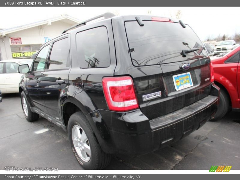 Black / Charcoal 2009 Ford Escape XLT 4WD