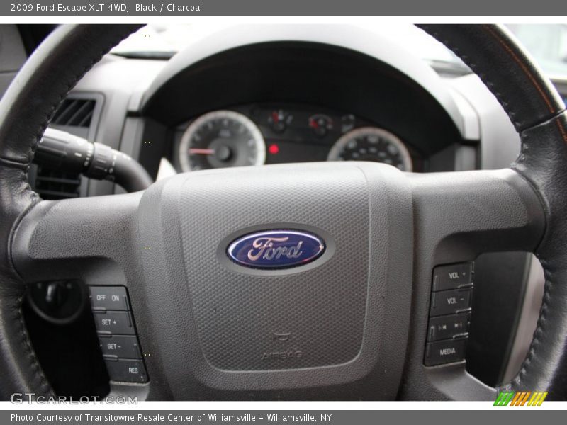 Black / Charcoal 2009 Ford Escape XLT 4WD