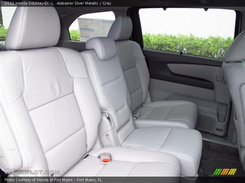 Alabaster Silver Metallic / Gray 2012 Honda Odyssey EX-L