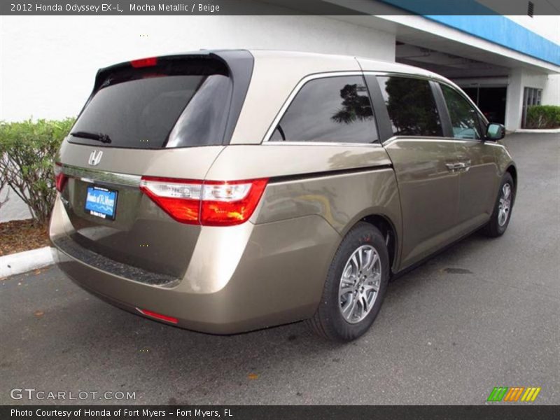 Mocha Metallic / Beige 2012 Honda Odyssey EX-L