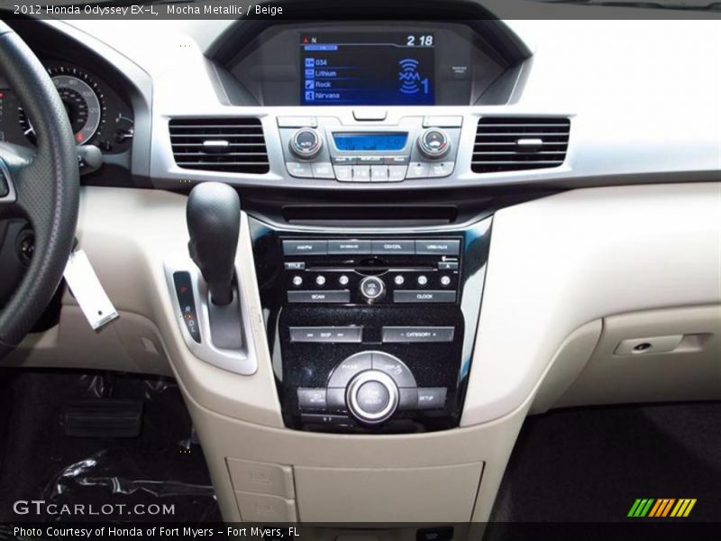 Mocha Metallic / Beige 2012 Honda Odyssey EX-L